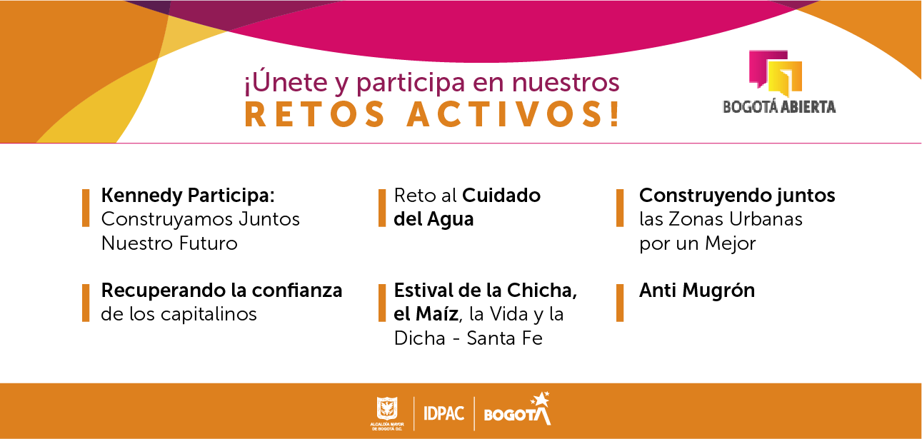 Retos activos Bogotá Abierta