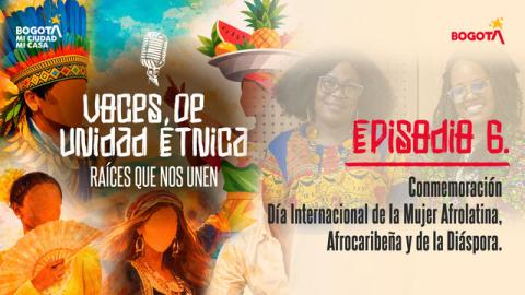 Portada de la serie Voces de Unidad Étnica de DC Radio